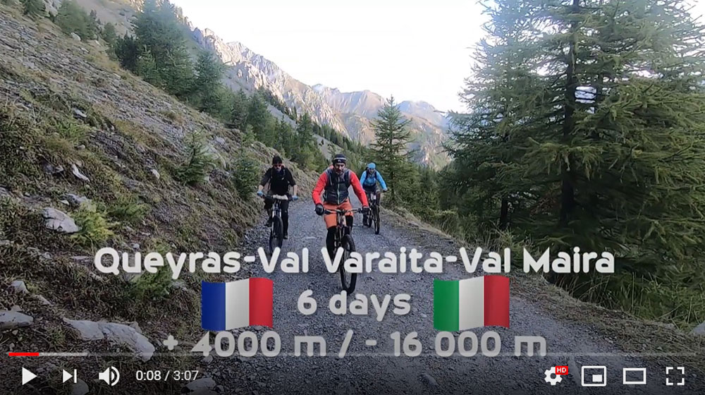 vtt enduro Queyras-Vallées Italiennes